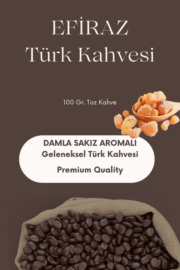 Damla Sakız Aromalı Türk Kahvesi
