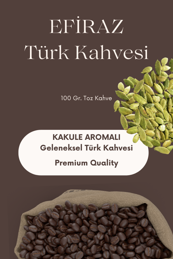 KakuleKahve Kakule Aromalı Türk Kahvesi