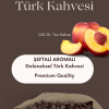 Şeftali Aromalı Türk Kahvesi