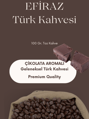 çikolatalıkahve çikolata aromalı türk kahvesi