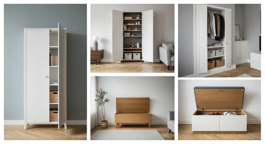 gizli depolama minimalist yaşam çözümleri